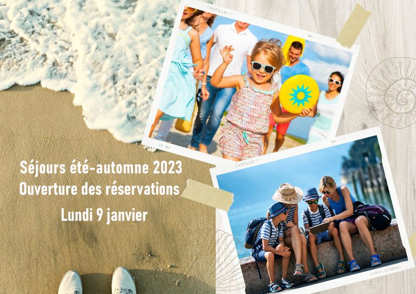 Top départ pour les réservations vacances été et automne CAES Mag